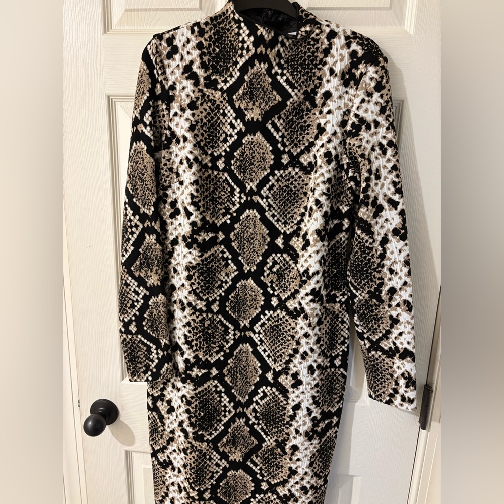 Joseph Ribkoff Snake Print Dress Size 10